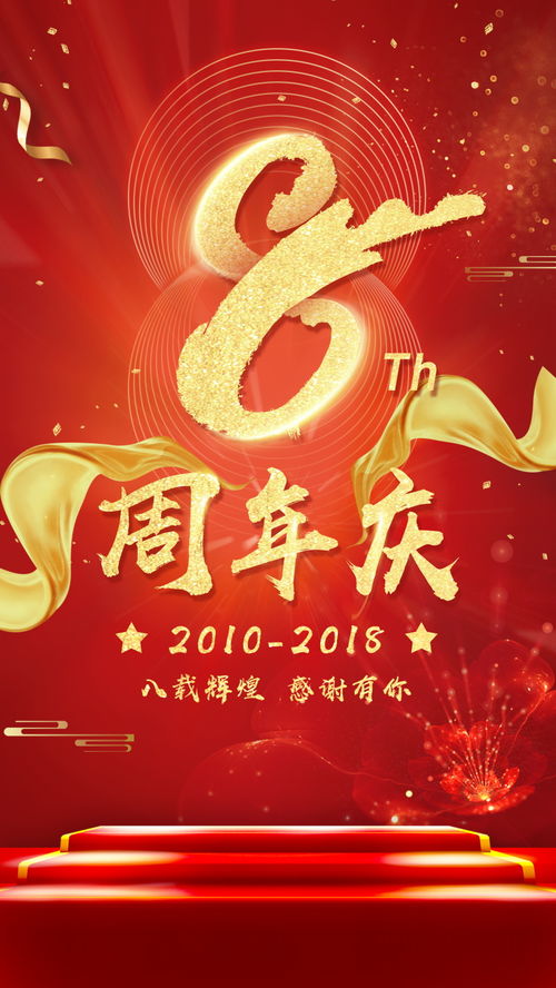 扁平周年慶典數字店慶促銷活動背景海報廣告設計PSD分層素材模板 高效打造吸睛數字周年慶海報